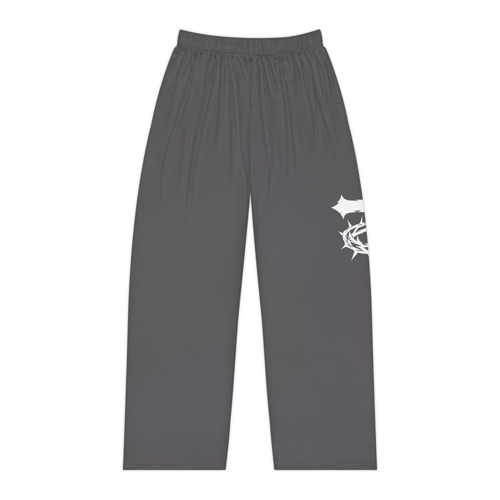 Women's Pajama Pants — Dark Cross & Crown of Thorns Loungewear