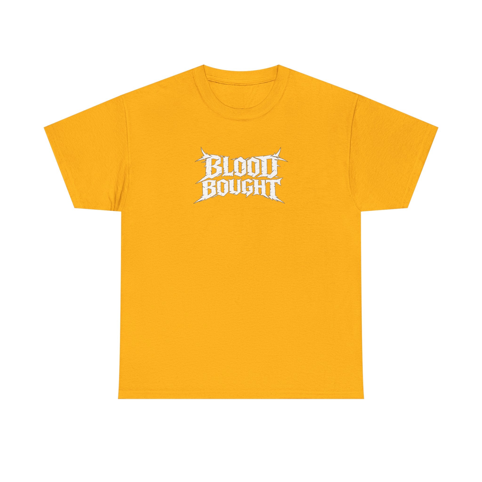 Blood Bought T-Shirt — Gothic Cross & Crown of Thorns Graphic Tee