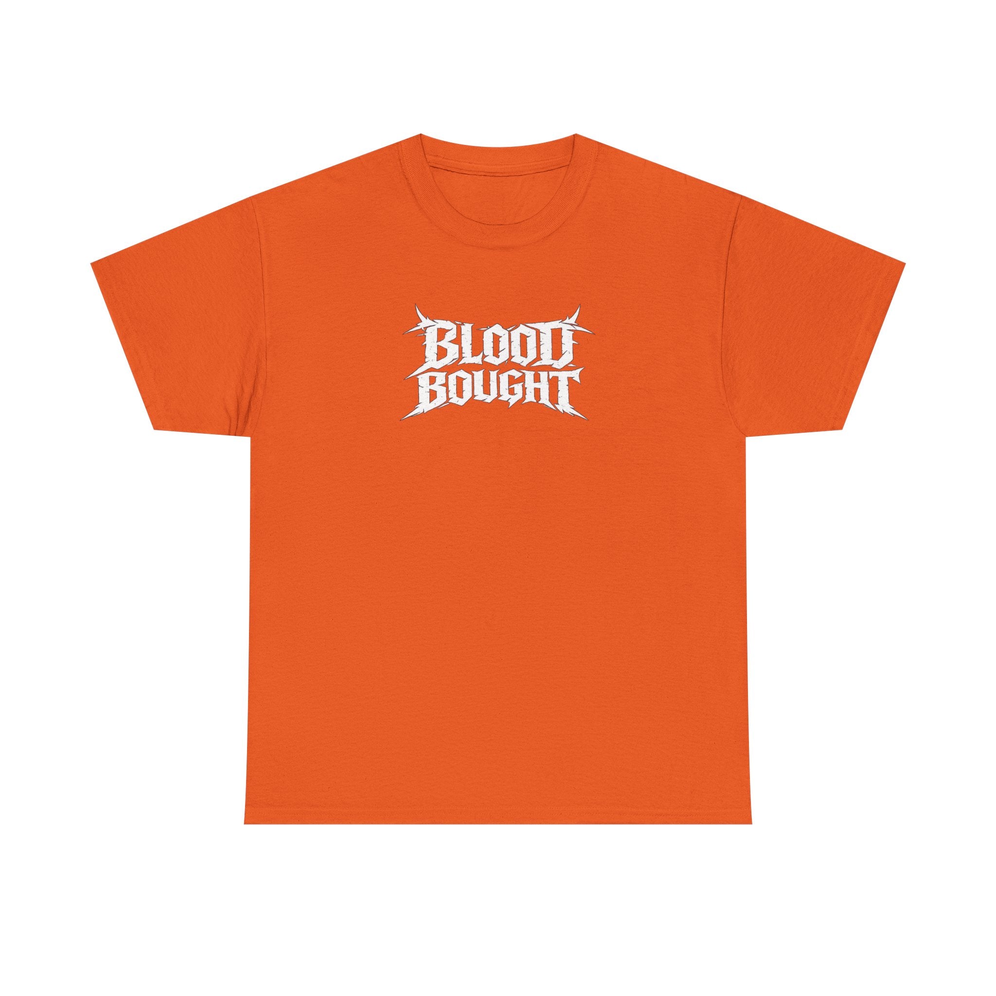 Blood Bought T-Shirt — Gothic Cross & Crown of Thorns Graphic Tee