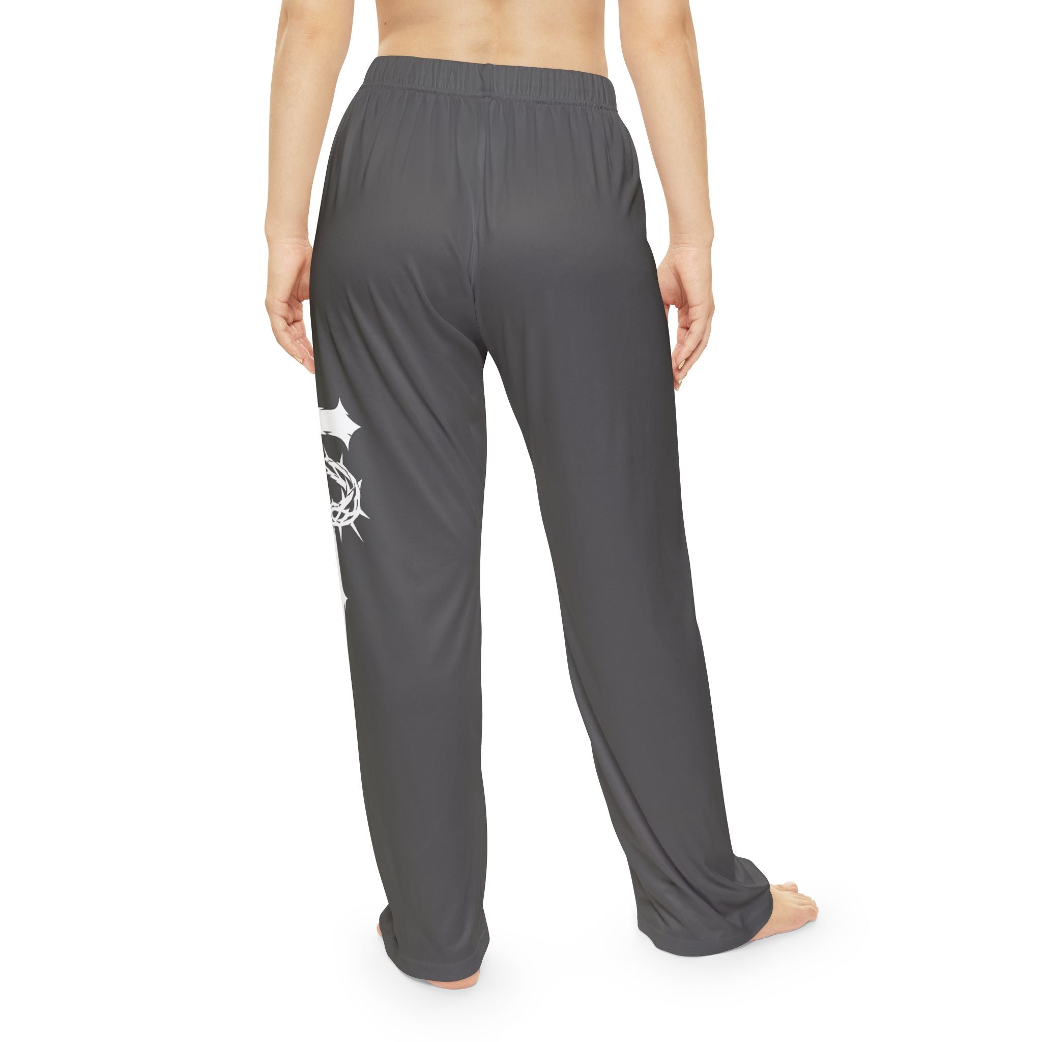 Women's Pajama Pants — Dark Cross & Crown of Thorns Loungewear