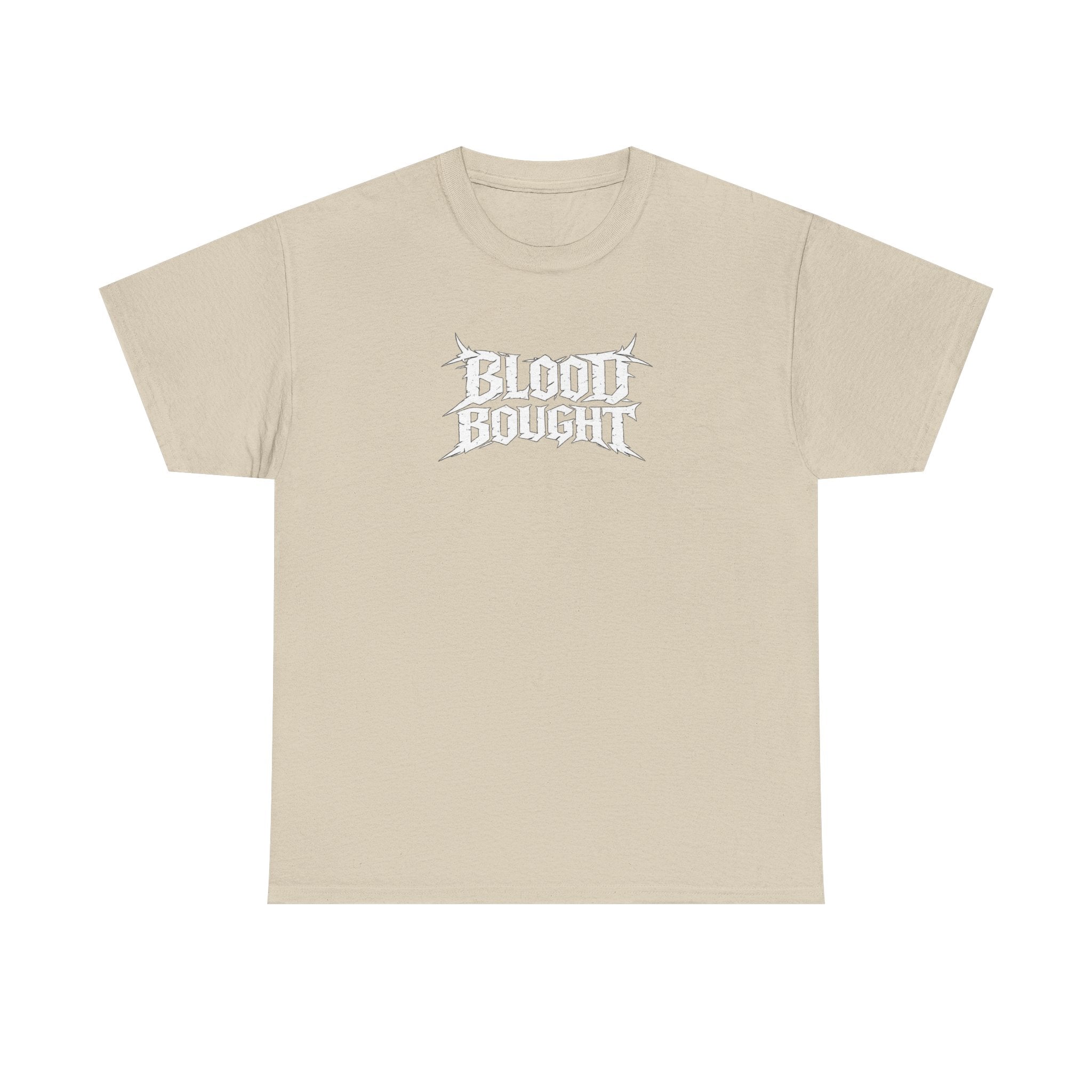 Blood Bought T-Shirt — Gothic Cross & Crown of Thorns Graphic Tee