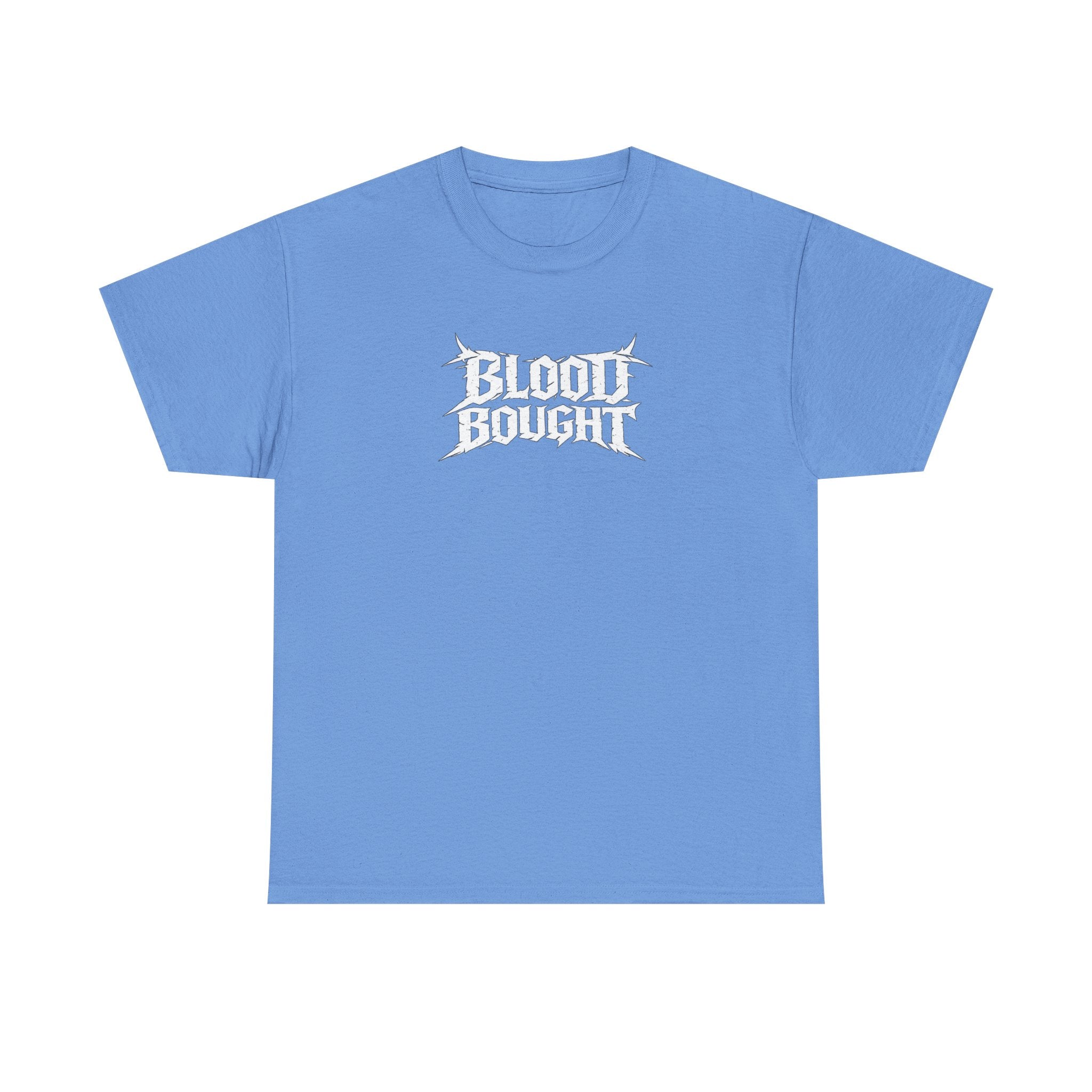 Blood Bought T-Shirt — Gothic Cross & Crown of Thorns Graphic Tee