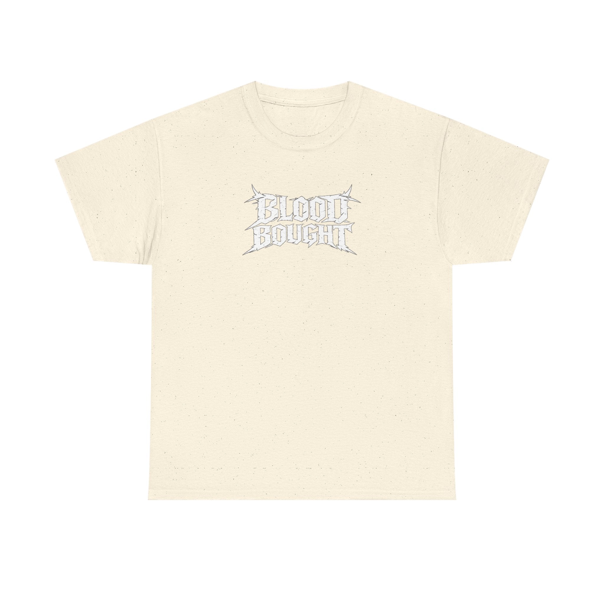 Blood Bought T-Shirt — Gothic Cross & Crown of Thorns Graphic Tee