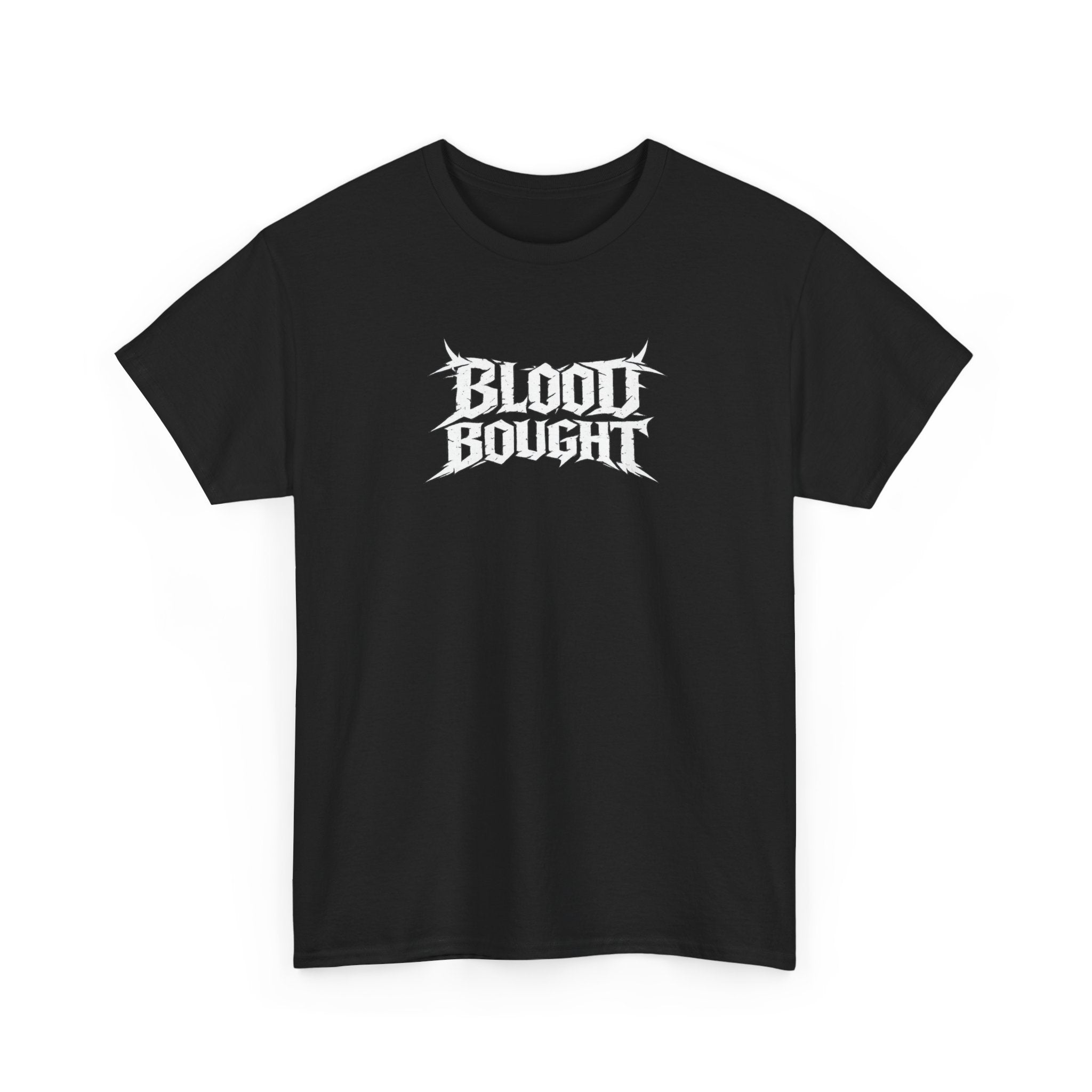 Blood Bought T-Shirt — Gothic Cross & Crown of Thorns Graphic Tee