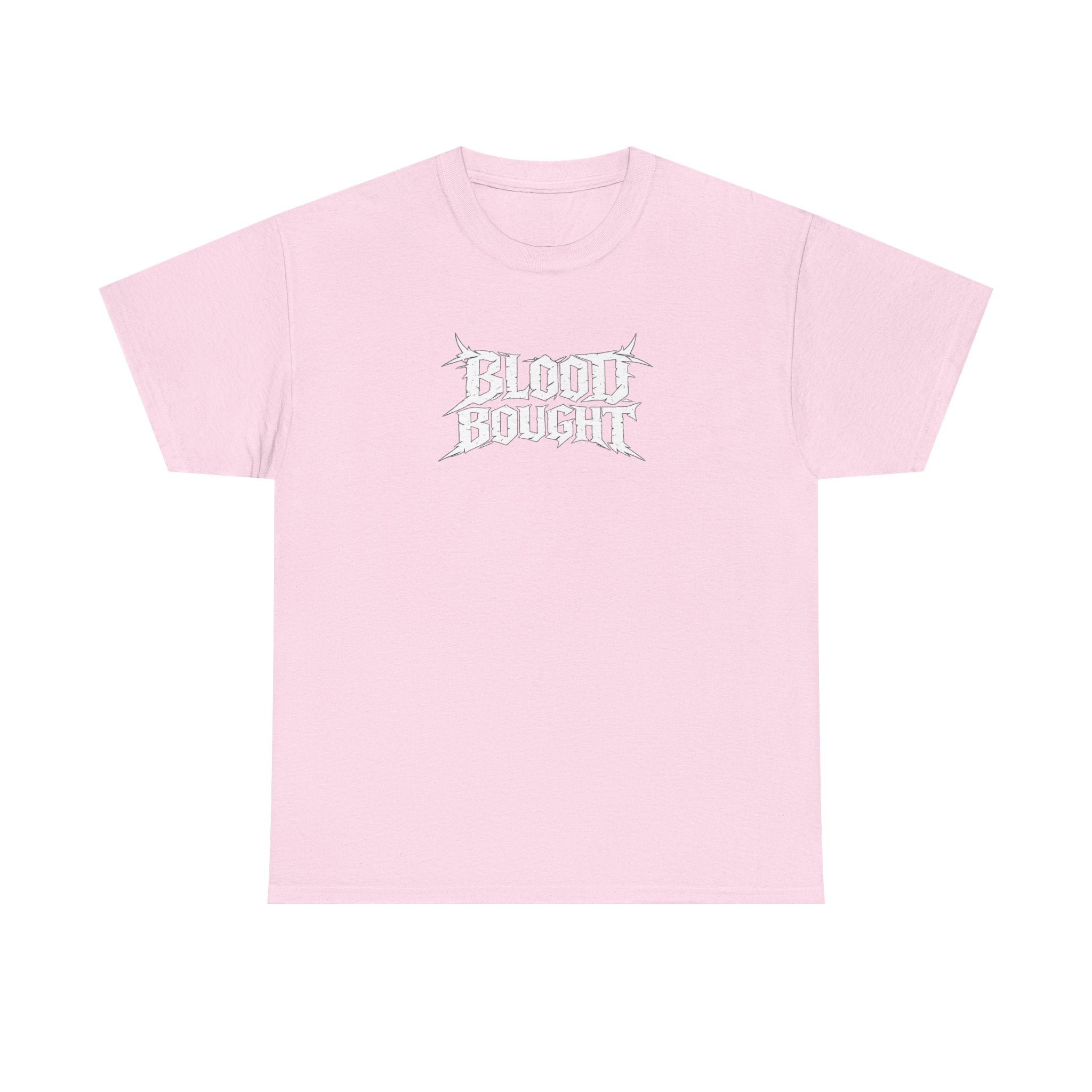 Blood Bought T-Shirt — Gothic Cross & Crown of Thorns Graphic Tee