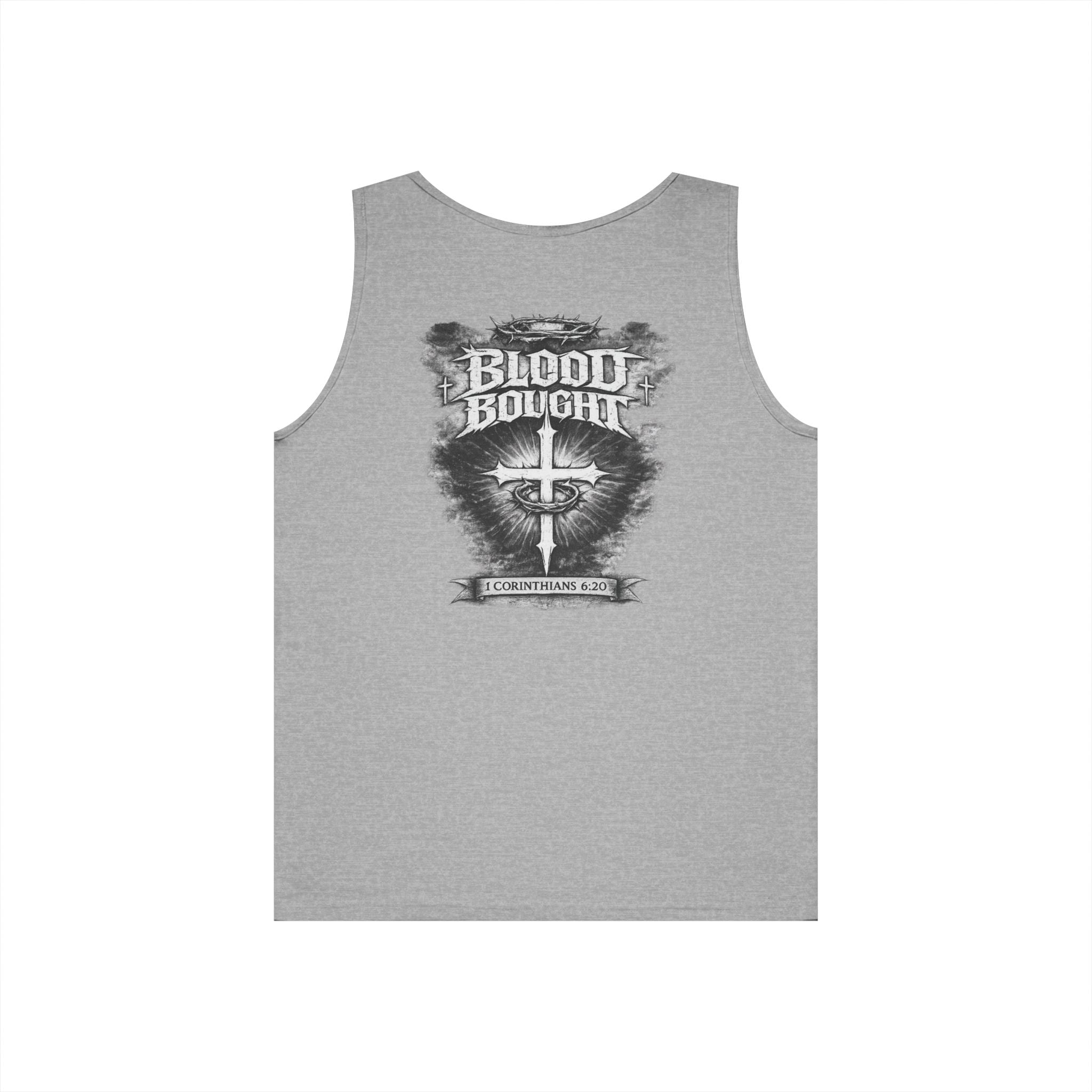 Christian 'Blood Bought' Graphic Tank Top
