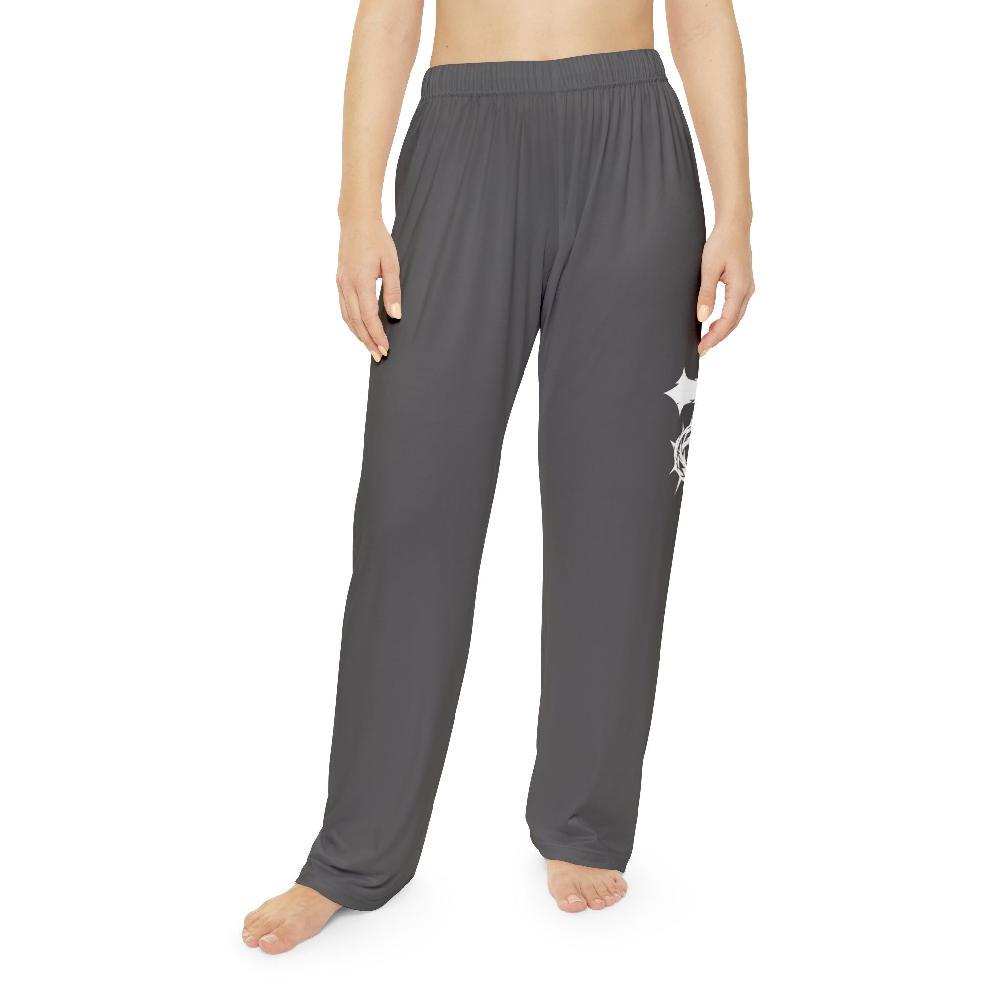 Women's Pajama Pants — Dark Cross & Crown of Thorns Loungewear