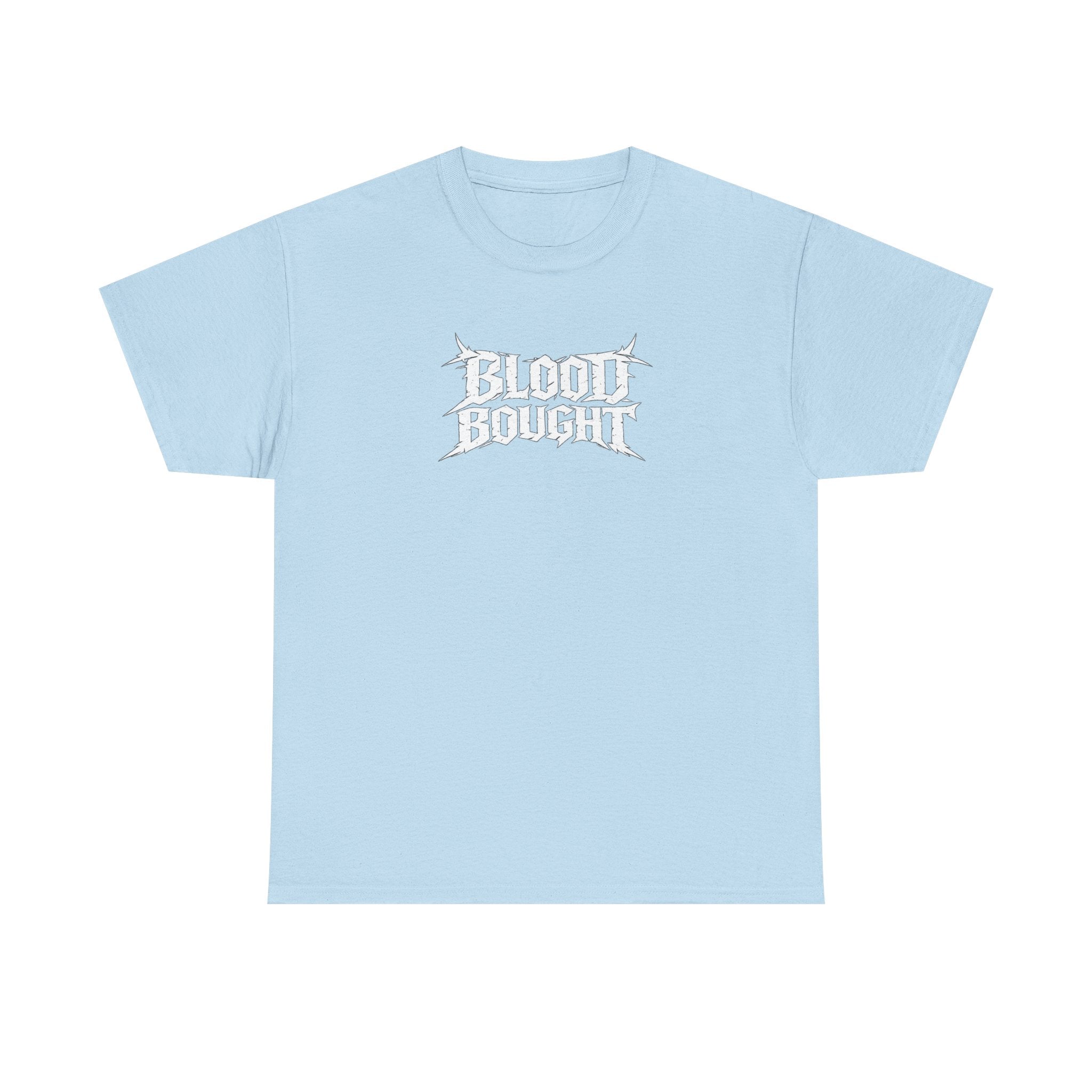 Blood Bought T-Shirt — Gothic Cross & Crown of Thorns Graphic Tee