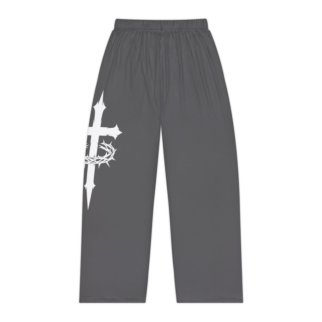 Women's Pajama Pants — Dark Cross & Crown of Thorns Loungewear